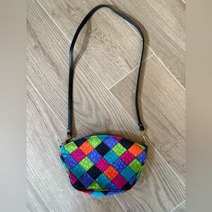 Colorful Patchwork Shoulder Bag